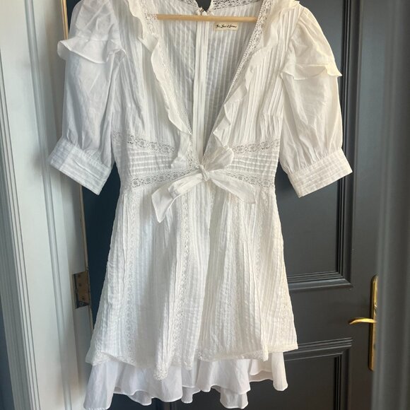 For Love and Lemons, White, Lace, frilly mini dress, size small. - Picture 4 of 4